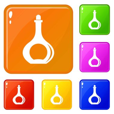 Carafe simgeler vektör rengi ayarlamak