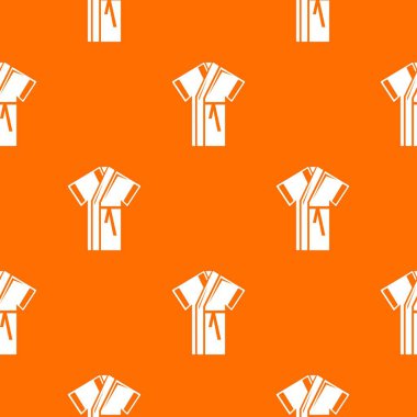 Robe desen vektör turuncu