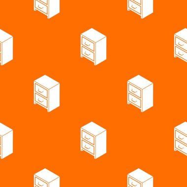 Çekmece model vektör turuncu ofis göğüs