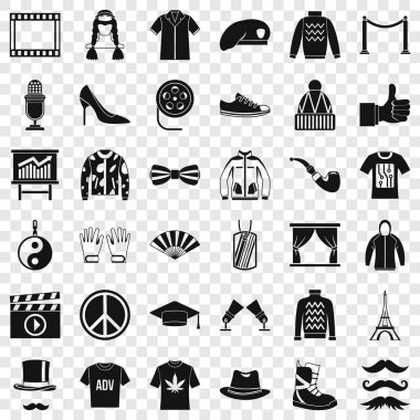 Stil simgeler kümesi, basit tarzı