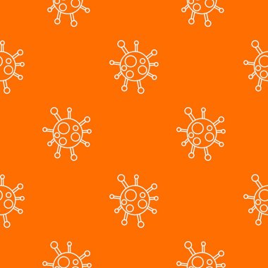 Chlamydia virüs desen vektör turuncu