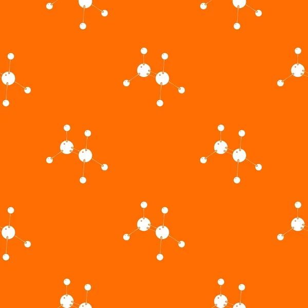 Glycine patroon vector oranje — Stockvector