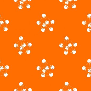 Phenol desen vektör turuncu