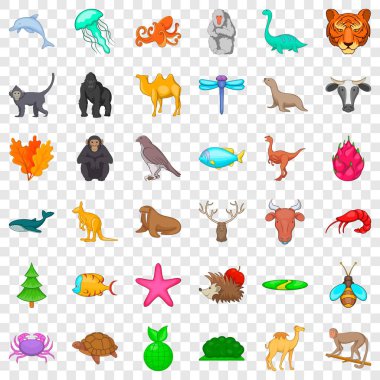 Deve simgeleri, çizgi film biçimi