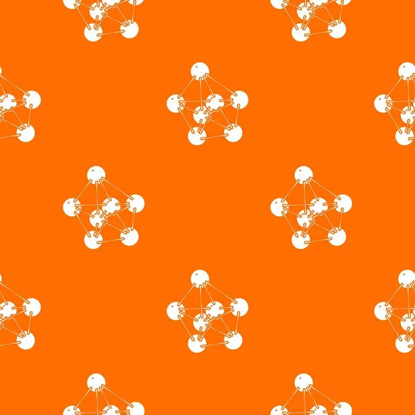 Phenol desen vektör turuncu