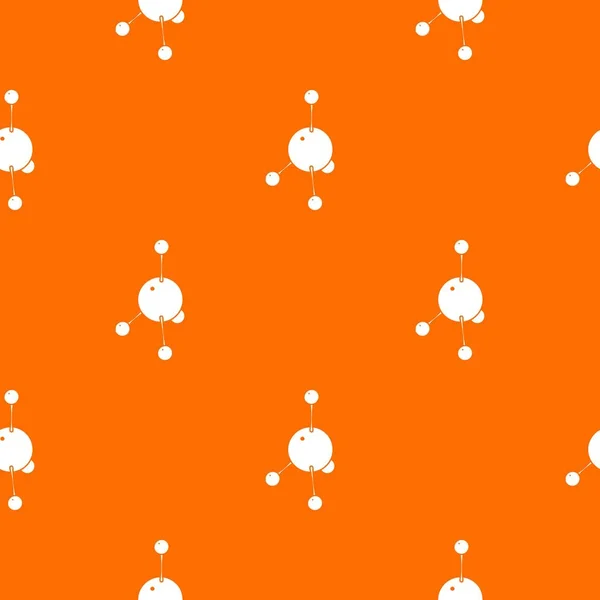 Padrão de acetona vetor laranja — Vetor de Stock