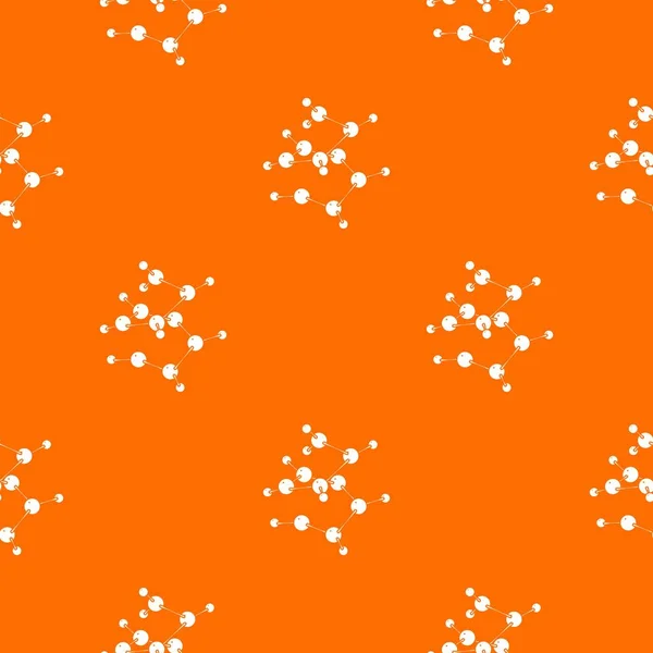 Valine patroon vector oranje — Stockvector