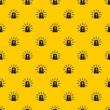 Acil ışık tasarlamak vektör yanıp sönen