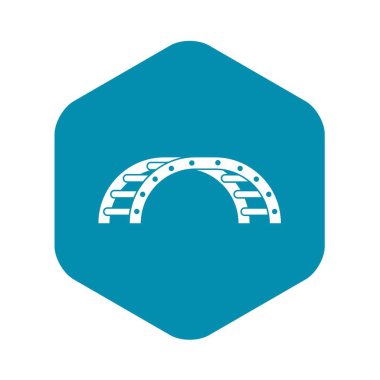 Bir bahçesi simgesini, basit tarzı merdiven çıkma