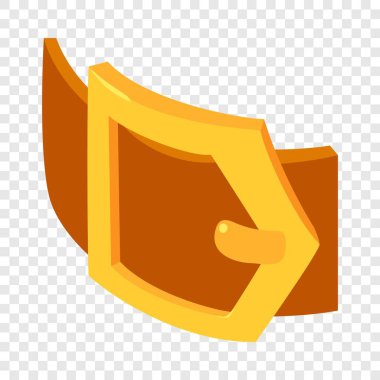 Kemer simgesi, izometrik 3d stili