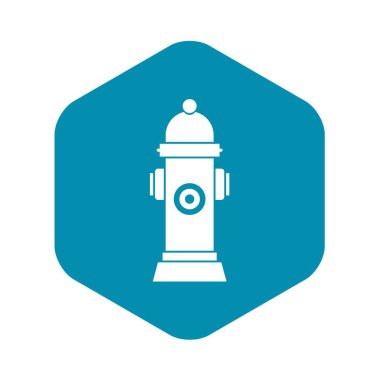 Hidrant simgesi, basit tarzı