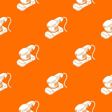 Sac zıpkın desen vektör turuncu