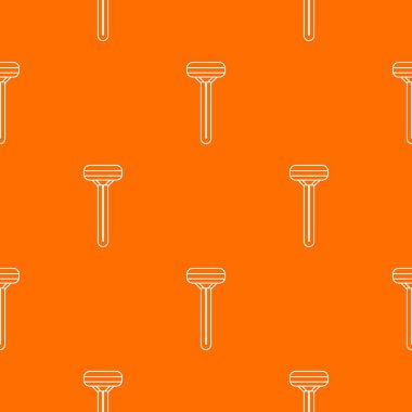 Kadın jilet desen vektör turuncu