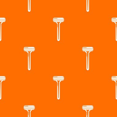 Kadın jilet desen vektör turuncu