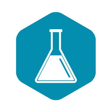 Tüp petrol simgesi, basit tarzı ile