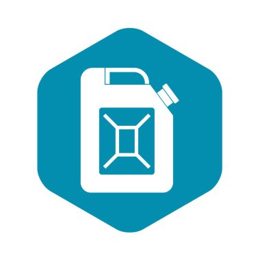 Bidon simgesi, basit tarzı