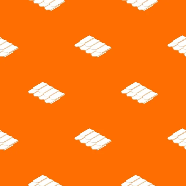 Metal dachówka wzór pomarańczowy — Wektor stockowy
