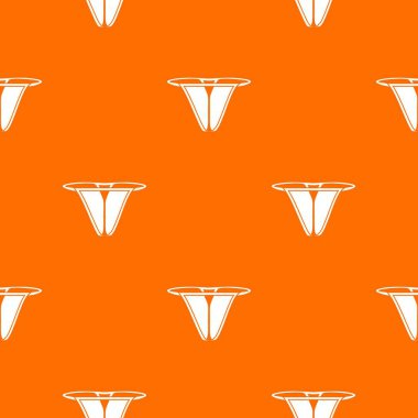 Modern bikini desen vektör turuncu