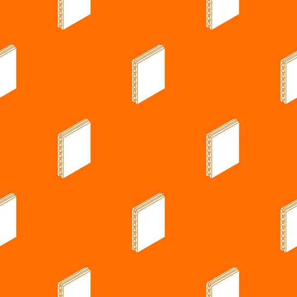 Panel sándwich patrón vector naranja — Archivo Imágenes Vectoriales