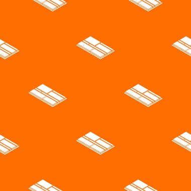 Yer karoları desen vektör turuncu