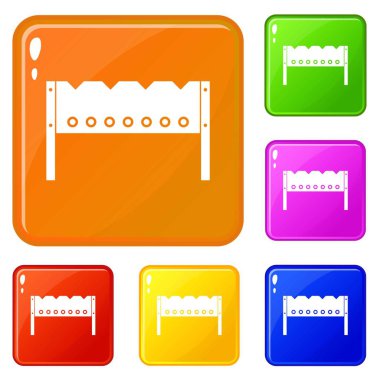 Brazier simgeleri vektör rengini ayarlar