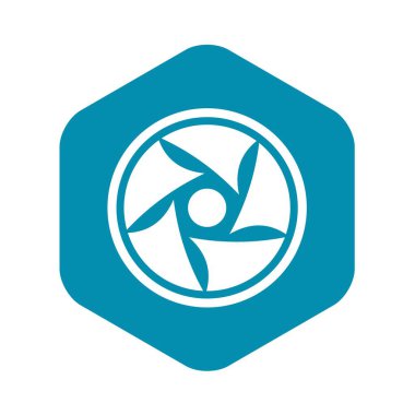 Video mercek simgesi, basit tarzı