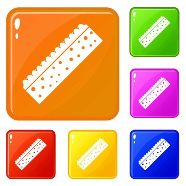 Temizleme simgeleri için sünger vektör rengini ayarlar