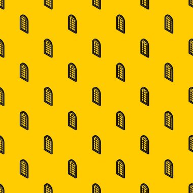 Saray pencere çerçevesi desen vektörü