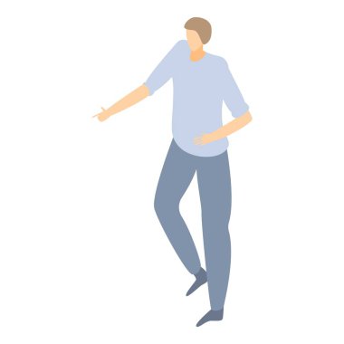 Modern yönetici simgesi, biyometrik stil