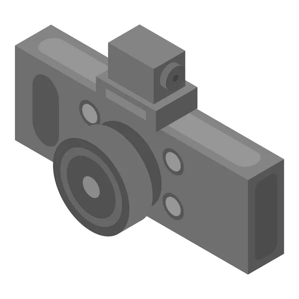 Icône de caméra dvr de voiture, style isométrique — Image vectorielle