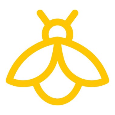 Arı simgesi, anahat stili