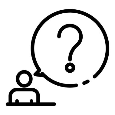 Eğitim soru simgesi, anahat stili