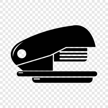 Zımba simgesi, basit siyah stil