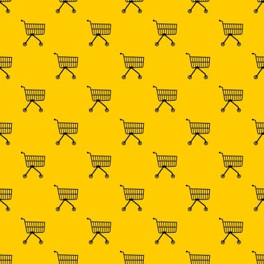 Küçük tramvay desen vektörü