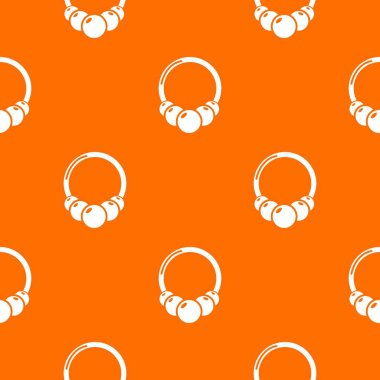 Moda bilezik desen vektör turuncu