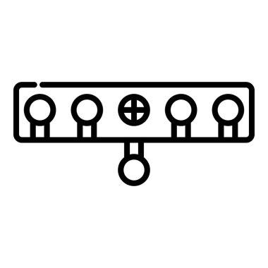 Hedef biatlon simgesi, anahat tarzı