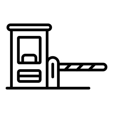 Park engeli simgesi, özet biçimi