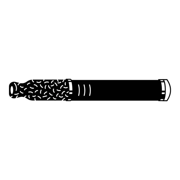 Icono de cigarrillo electrónico de moda, estilo simple — Archivo Imágenes Vectoriales
