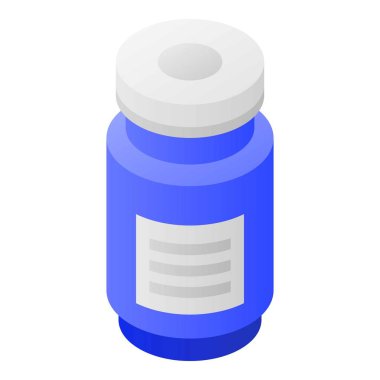 Hap kavanozu simgesi, izometrik biçim