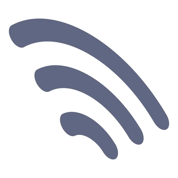 Wifi noktası simgesi, izometrik stil — Stok Vektör