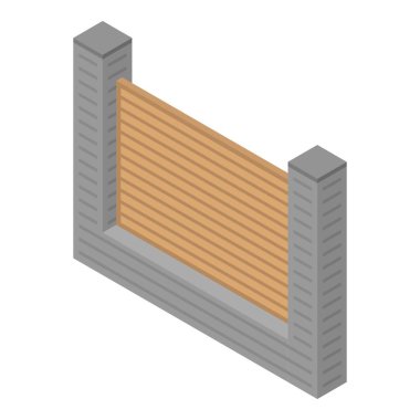 Modern çit simgesi, biyometrik stil