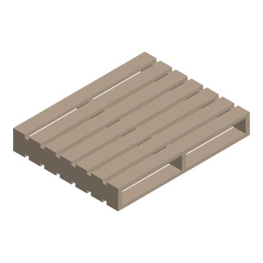 Endüstri palet simgesi, biyometrik stil