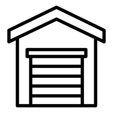 Garaj simgesi, anahat stili kiralama