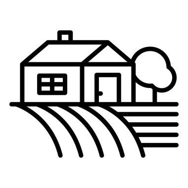 Alan simgesi, anahat tarzı çiftlik evi