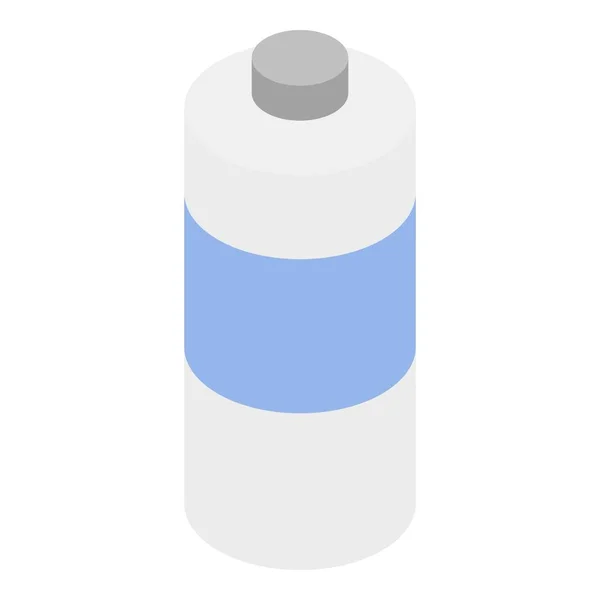 Ícone de garrafa médica, estilo isométrico — Vetor de Stock
