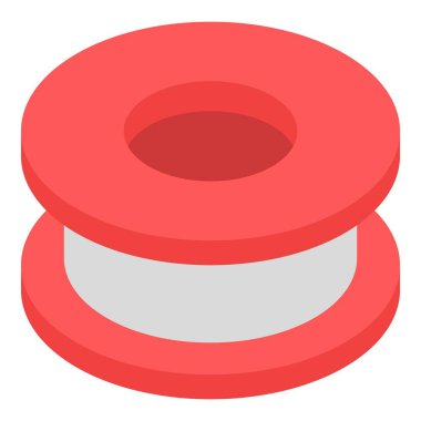 Alçı tekerlek simgesi, biyometrik stil