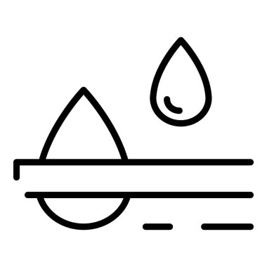 Pamuklu kumaş malzeme simgesi, anahat tarzı