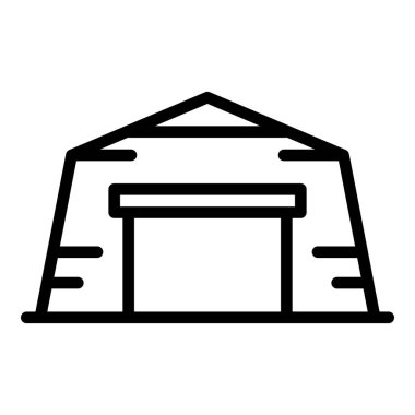 Hangar simgesi, anahat stili