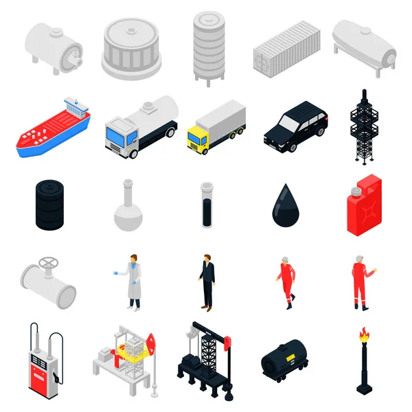 Derrick simgeleri seti, biyometrik stil