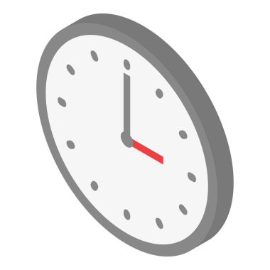 Ofis duvarı simgesi, izometrik biçim
